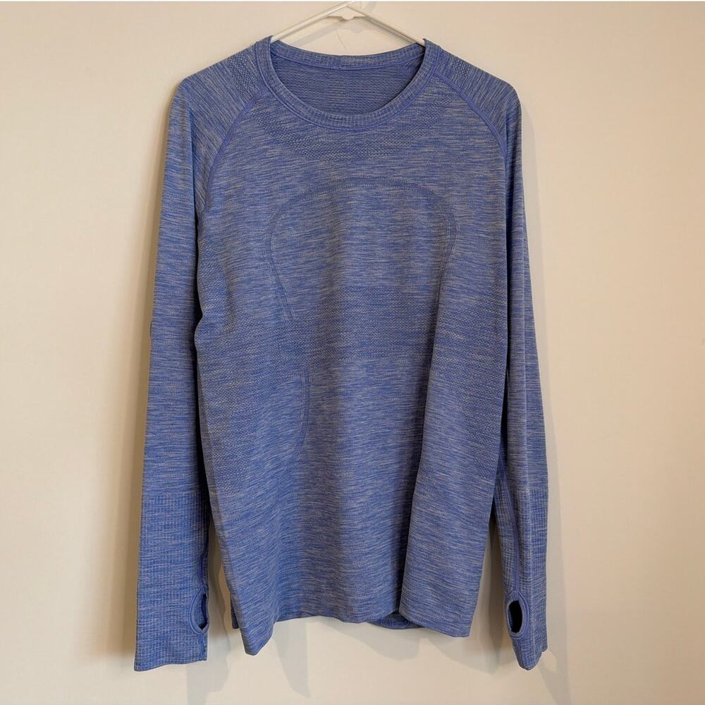 Lululemon Swiftly Tech Long Sleeve Top Blue Women’s Size 12